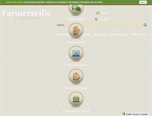 Tablet Screenshot of cityoffarmersville-ca.gov